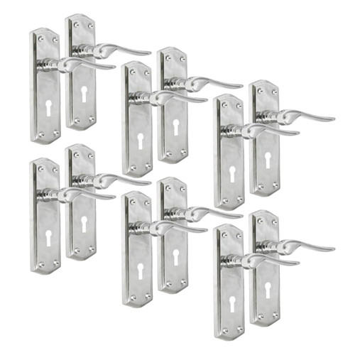Premium chrom innentürschloss - premium,